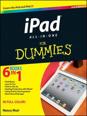 cover image of iPad All-in-One For Dummies